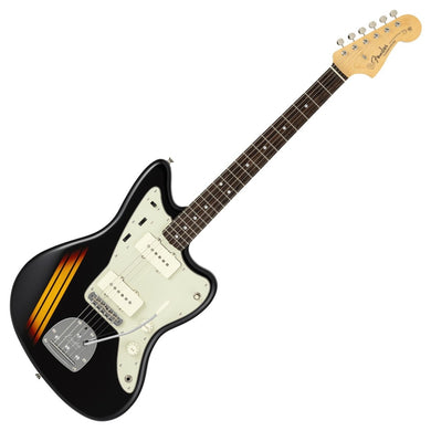 [PREORDER] Fender Japan Traditional 2025 Collection 60s Jazzmaster Guitar, RW FB, Black / 3-Tone Sunburst