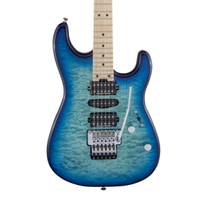 [PREORDER] Charvel MJ SD1 24 HSH Electric Guitar w/Floyd Rose, Maple FB, Caribbean Burst