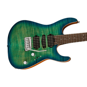 [PREORDER] Charvel MJ DK24 HSH 2PT Electric Guitar, Wenge FB, Caribbean Burst