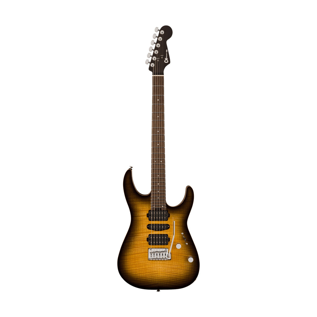 [PREORDER] Charvel MJ DK24 HSH 2PT Electric Guitar, Wenge FB, Antique Burst