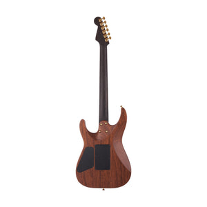 [PREORDER] Charvel MJ DK24 HSH 2PT Mahogany w/ Figured Walnut Electric Guitar, Streaky Ebony FB, Natural