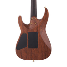 [PREORDER] Charvel MJ DK24 HSH 2PT Mahogany w/ Figured Walnut Electric Guitar, Streaky Ebony FB, Natural