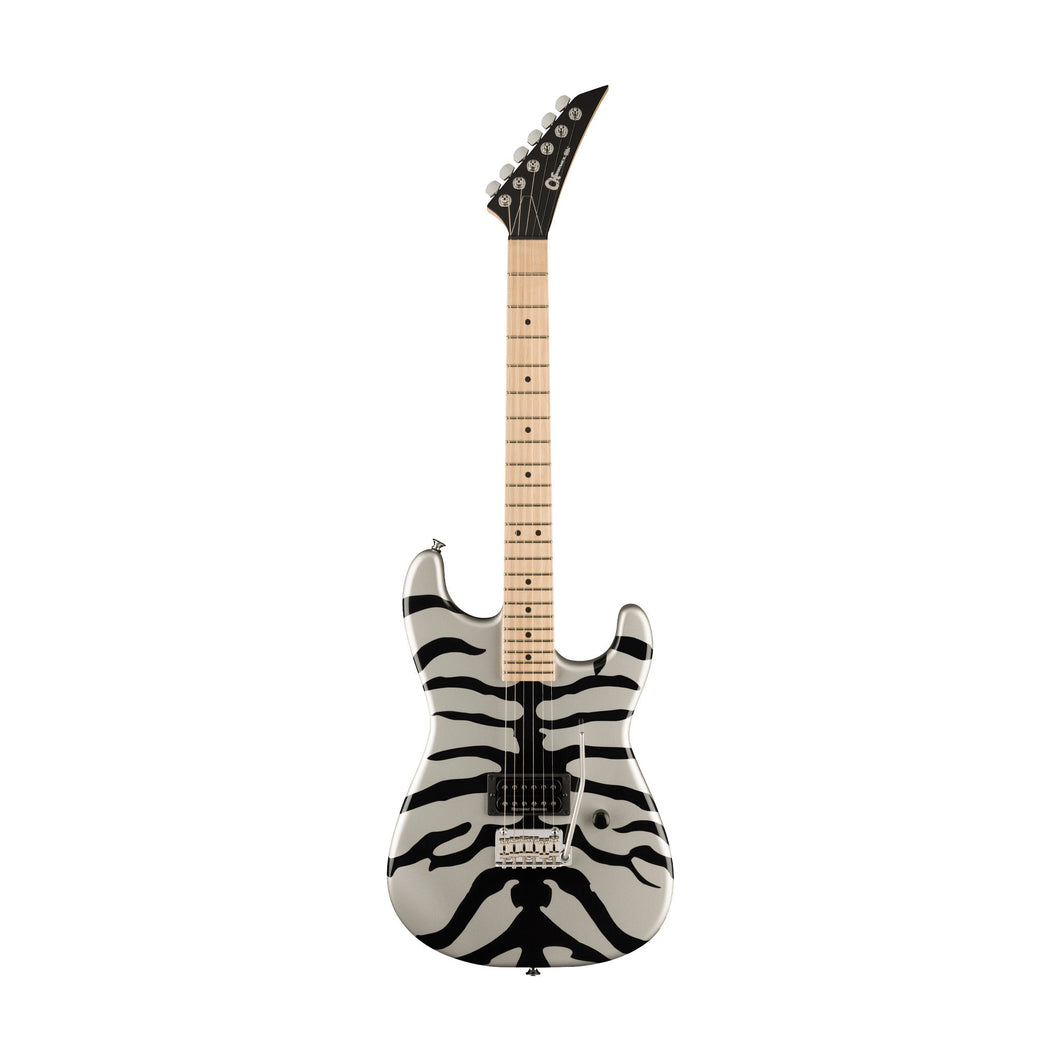 [PREORDER] Charvel Super-Stock SD1 H 2PT M Electric Guitar, Maple FB, Silver Bengal