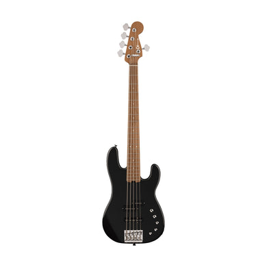 [PREORDER] Charvel Pro-Mod San Dimas Bass PJ IV Bass Guitar, Maple FB, Metallic Black