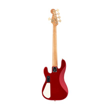 [PREORDER] Charvel Pro-Mod San Dimas Bass JJ V Bass Guitar, Maple FB, Candy Apple Red