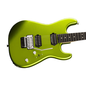 [PREORDER] Charvel Pro-Mod San Dimas Style 1 HH FR EBY Electric Guitar, Lime Green Metallic