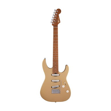 [PREORDER] Charvel Pro-Mod DK22 SSS 2PT Electric Guitar, Caramelized Maple FB, Pharaohs Gold