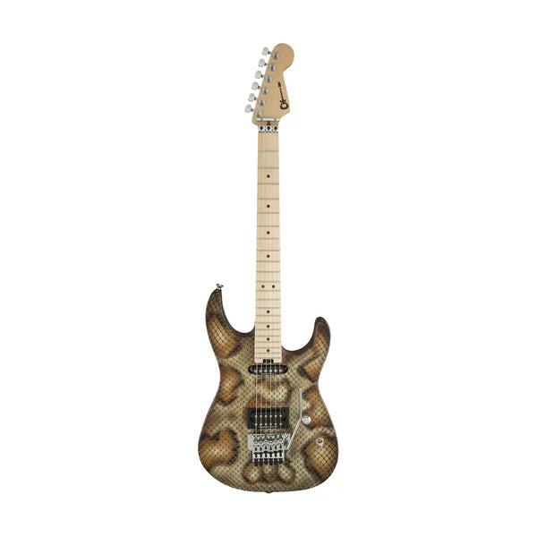 [PREORDER] Charvel Warren Demartini Signature Pro-Mod Snake Electric Guitar, Maple FB, Snakeskin