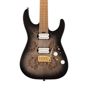 [PREORDER] Charvel Pro-Mod DK24 HH 2PT Electric Guitar, Trans Black Burst