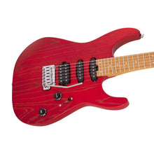 [PREORDER] Charvel Pro-Mod DK24 HSS 2PT CM Ash Electric Guitar, Caramelized Maple FB, Red Ash