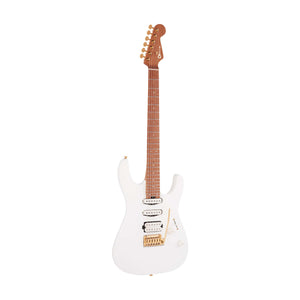 [PREORDER] Charvel Pro-Mod DK24 HSS 2PT Electric Guitar, Caramelized Maple FB, Snow White