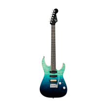 [PREORDER] Charvel Pro-Mod Plus Dinky DK24 HSS Quilt Maple Electric Guitar, Blue Curacao