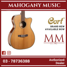 Cort Essence ES-GA4-NSG Acoustic Guitar, Natural Semi Gloss