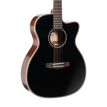 Cort Essence ES-OC4-BTSG Acoustic Guitar, Black Top Semi Gloss