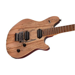 [PREORDER] EVH Wolfgang Standard Exotic Spalted Maple Electric Guitar, Baked Maple FB, Natural
