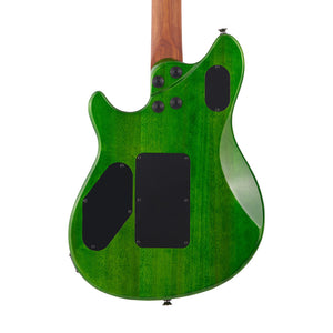 [PREORDER] EVH Wolfgang WG Standard QM Electric Guitar, Baked Maple FB, Transparent Green
