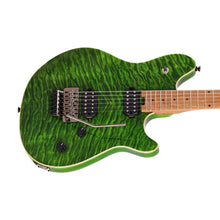 [PREORDER] EVH Wolfgang WG Standard QM Electric Guitar, Baked Maple FB, Transparent Green