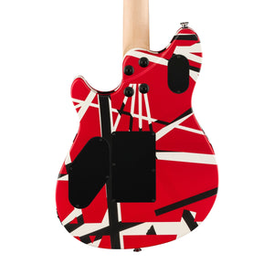 [PREORDER] EVH Wolfgang Special Striped Series Electric Guitar, Ebony FB, Satin Striped Red/White/Black