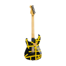 [PREORDER] EVH Limited Edition Striped Series Frankenstein Frankie Electric Guitar, Black w/Yellow Stripes