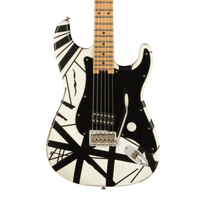 [PREORDER] EVH Striped Series 78 Eruption Electric Guitar, Black/White