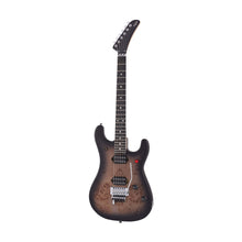 [PREORDER] EVH 5150 Series Deluxe Poplar Burl Electric Guitar, Black Burst