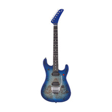 [PREORDER] EVH 5150 Series Deluxe Poplar Burl Electric Guitar, Aqua Burst