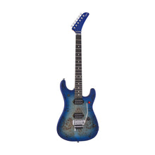 [PREORDER] EVH 5150 Series Deluxe Poplar Burl Electric Guitar, Aqua Burst