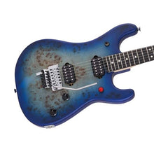 [PREORDER] EVH 5150 Series Deluxe Poplar Burl Electric Guitar, Aqua Burst