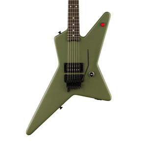 [PREORDER] EVH Star Limited Electric Guitar, Ebony FB, Matte Army Drab
