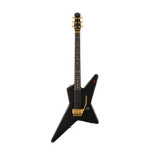 [PREORDER] EVH Star Limited Electric Guitar, Ebony FB, Stealth Black with Gold Hardware
