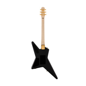 [PREORDER] EVH Star Limited Electric Guitar, Ebony FB, Stealth Black with Gold Hardware