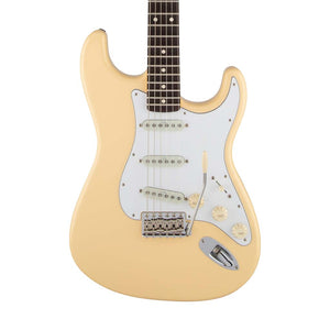 [PREORDER] Fender Artist Yngwie Malmsteen Stratocaster Guitar, Scalloped RW FB, Vintage White