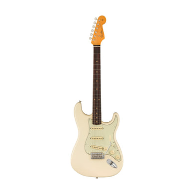 [PREORDER] Fender American Vintage II 61 Stratocaster Electric Guitar, RW FB, Olympic White