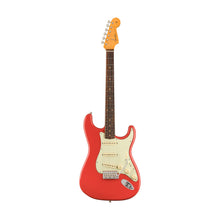 [PREORDER] Fender American Vintage II 61 Stratocaster Electric Guitar, RW FB, Fiesta Red