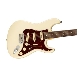 [PREORDER] Fender American Professional II Stratocaster Electric Guitar, RW FB, Olympic White