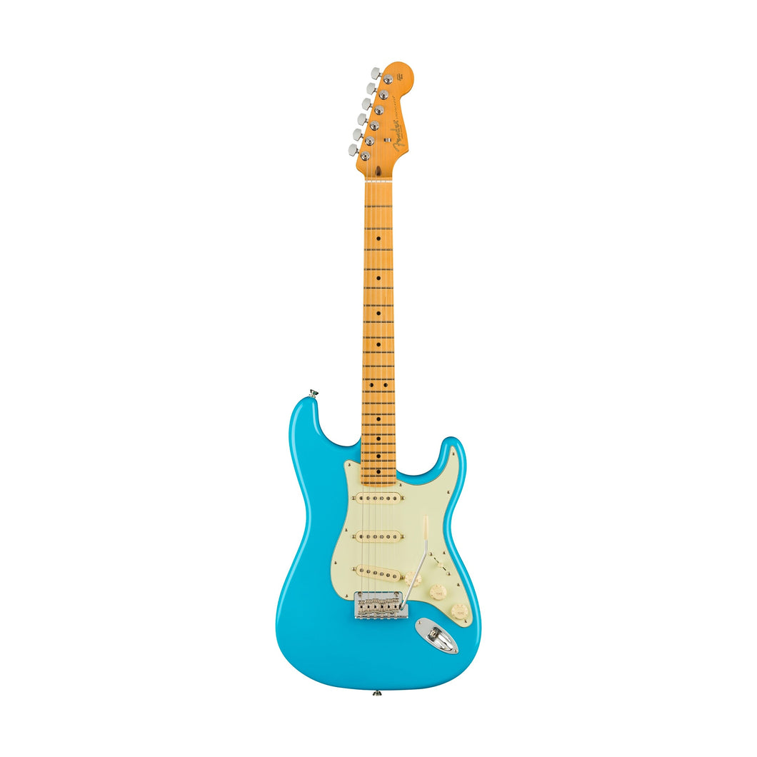 [PREORDER] Fender American Professional II Stratocaster Electric Guitar, Maple FB, Miami Blue