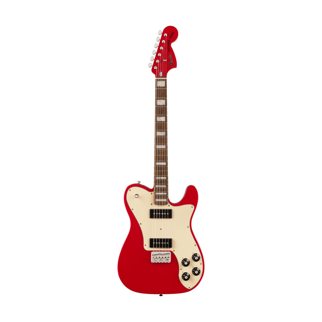 [PREORDER] Fender Chris Shiflett Cleaver Telecaster Deluxe Electric Guitar, RW FB, Dakota Red