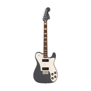 [PREORDER] Fender Chris Shiflett Cleaver Telecaster Deluxe Electric Guitar, RW FB, Charcoal Frost Metallic