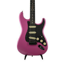 [PREORDER] Fender FSR American Ultra Stratocaster Electric Guitar, Ebony FB, Bubble Gum Metallic