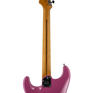 [PREORDER] Fender FSR American Ultra Stratocaster Electric Guitar, Ebony FB, Bubble Gum Metallic