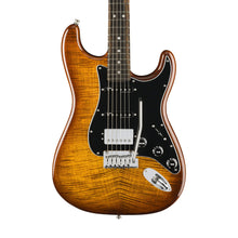 [PREORDER] Fender FSR American Ultra HSS Stratocaster Electric Guitar, Ebony FB, Tiger