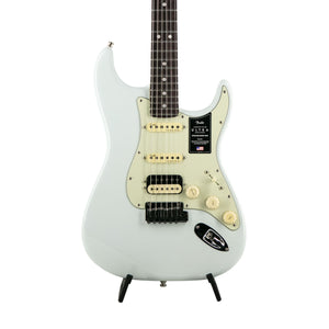 [PREORDER] Fender FSR American Ultra HSS Stratocaster Electric Guitar, RW FB, Sonic Blue