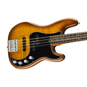 [PREORDER] Fender American Ultra Limited Edition Precision Bass Guitar, Ebony FB, Tiger