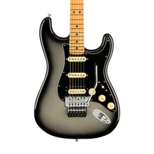 [PREORDER] Fender American Ultra Luxe Stratocaster Floyd Rose HSS Electric Guitar, Maple FB, Silverburst