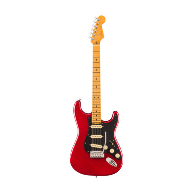 [PREORDER] Fender American Ultra II Stratocaster Electric Guitar, Maple FB, Sinister Red