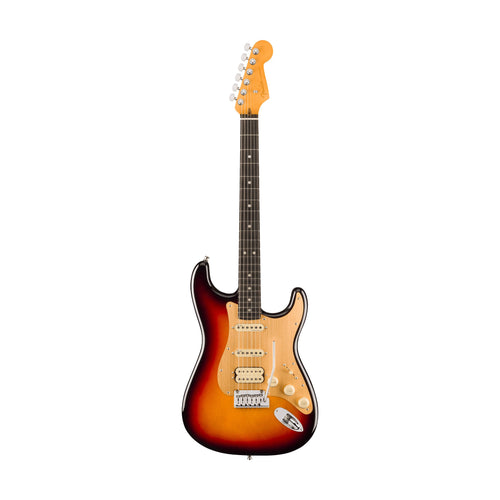 [PREORDER] Fender American Ultra II Stratocaster HSS Electric Guitar, Ebony FB, Ultraburst
