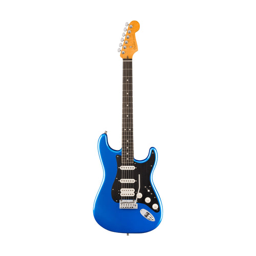 [PREORDER] Fender American Ultra II Stratocaster HSS Electric Guitar, Ebony FB, Noble Blue