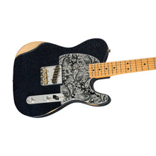 [PREORDER] Fender Brad Paisley Road Worn Esquire Electric Guitar, Maple FB, Black Sparkle
