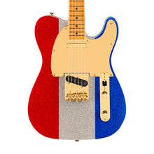 [PREORDER] Fender Limited Edition Buck Owens Telecaster Electric Guitar, Maple FB, Red, Silver and Blue Sparkle