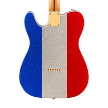 [PREORDER] Fender Limited Edition Buck Owens Telecaster Electric Guitar, Maple FB, Red, Silver and Blue Sparkle